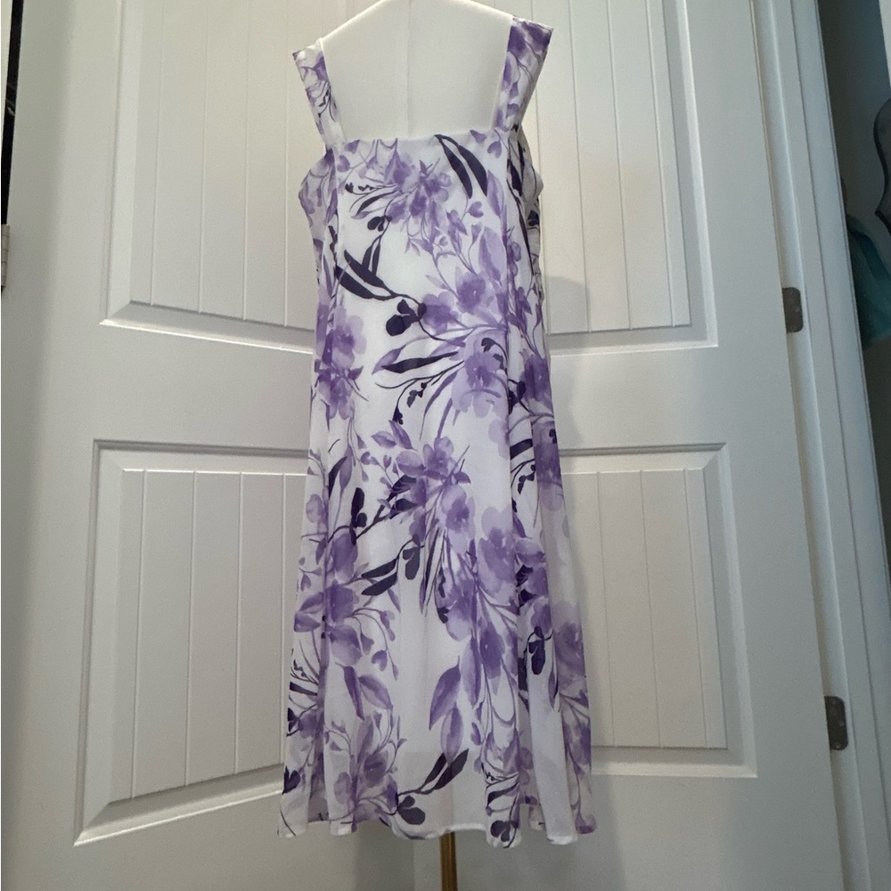 Floral Connected Apparal Lined Dress - Picture 3 of 9